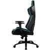 Кресло ThunderX3 BC7 Black-Cyan для геймеров, экокожа, цвет черный/голубой фото 6