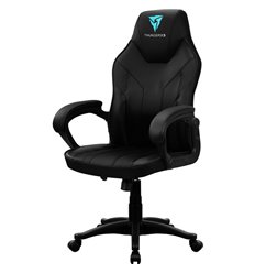 Кресло ThunderX3 EC1 Air Black для геймеров, экокожа, цвет черный