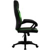 Кресло ThunderX3 EC1 Air Black-Green для геймеров, экокожа, цвет черный/зеленый фото 3