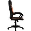 Кресло ThunderX3 EC1 Air Black-Orange для геймеров, экокожа, цвет черный/оранжевый фото 3