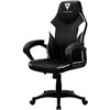 Кресло ThunderX3 EC1 Air Black-White для геймеров, экокожа, цвет черный/белый