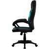 Кресло ThunderX3 EC1 Air Black-Cyan для геймеров, экокожа, цвет черный/голубой фото 5
