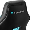 Кресло ThunderX3 EC1 Air Black-Cyan для геймеров, экокожа, цвет черный/голубой фото 7