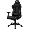 Кресло ThunderX3 EC3 Black Air для геймеров, экокожа, цвет черный фото 1