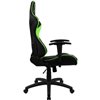 Кресло ThunderX3 EC3 Black-Green Air для геймеров, экокожа, цвет черный/зеленый фото 4