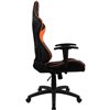 Кресло ThunderX3 EC3 Black-Orange Air для геймеров, экокожа, цвет черный/оранжевый фото 4