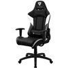 Кресло ThunderX3 EC3 Black-White Air для геймеров, экокожа, цвет черный/белый фото 1