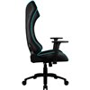 Кресло ThunderX3 UC5 Black-Cyan AIR HEX для геймеров, экокожа, цвет черный/голубой, с модулем RGB подсветки фото 4