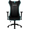 Кресло ThunderX3 UC5 Black-Cyan AIR HEX для геймеров, экокожа, цвет черный/голубой, с модулем RGB подсветки фото 8
