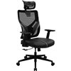 Кресло ThunderX3 YAMA1 Black для геймеров, сетка/экокожа, цвет черный фото 7