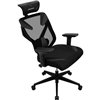 Кресло ThunderX3 YAMA3 Black для геймеров, сетка/экокожа, цвет черный фото 3