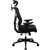 Кресло ThunderX3 YAMA3 Black для геймеров, сетка/экокожа, цвет черный фото 4