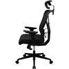 Кресло ThunderX3 YAMA3 Black для геймеров, сетка/экокожа, цвет черный фото 6