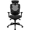 Кресло ThunderX3 YAMA5 Black для геймеров, сетка/экокожа, цвет черный фото 2