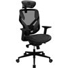 Кресло ThunderX3 YAMA5 Black для геймеров, сетка/экокожа, цвет черный фото 7