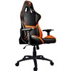 Кресло COUGAR ARMOR Black-Orange компьютерное игровое, экокожа, цвет черный/оранжевый фото 4