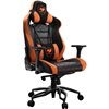 Кресло COUGAR Throne Black-Orange компьютерное игровое, экокожа/ткань, цвет черный/оранжевый фото 7