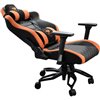 Кресло COUGAR Throne Black-Orange компьютерное игровое, экокожа/ткань, цвет черный/оранжевый фото 8