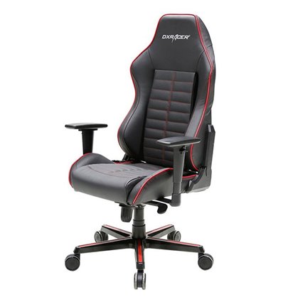 Кресло DXRacer OH/DJ133/NR Drifting Series, компьютерное, цвет черный/красный