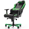 Кресло DXRacer OH/IS11/NE Iron Series, компьютерное, экокожа, цвет черный/зеленый фото 6