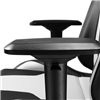 Кресло DXRacer OH/KS06/NW King Series, компьютерное, экокожа, цвет черный/белый фото 9