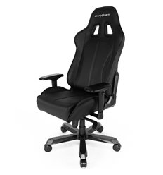 Кресло DXRacer OH/KS57/N King Series, компьютерное, экокожа, цвет черный