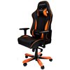 Кресло DXRacer OH/KS57/NO King Series, компьютерное, экокожа, цвет черный/оранжевый фото 1