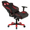 Кресло DXRacer OH/KS57/NR King Series, компьютерное, экокожа, цвет черный/красный фото 4