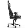 Кресло DXRacer OH/KS57/NW King Series, компьютерное, экокожа, цвет черный/белый фото 5