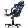 Кресло DXRacer OH/RZ90/INW PlayStation Racing Series, компьютерное, экокожа, цвет черный/белый/синий фото 6