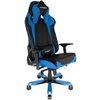 Кресло DXRacer OH/SJ00/NB Sentinel Series, компьютерное, экокожа, цвет черный/синий фото 4