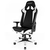 Кресло DXRacer OH/SJ00/NW Sentinel Series, компьютерное, экокожа, цвет черный/белый фото 1
