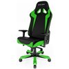 Кресло DXRacer OH/SJ00/NE Sentinel Series, компьютерное, экокожа, цвет черный/зеленый фото 1