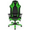 Кресло DXRacer OH/SJ00/NE Sentinel Series, компьютерное, экокожа, цвет черный/зеленый фото 2