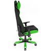 Кресло DXRacer OH/SJ00/NE Sentinel Series, компьютерное, экокожа, цвет черный/зеленый фото 6