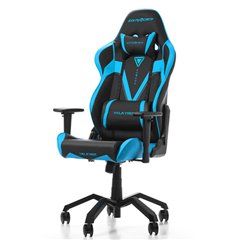 Кресло DXRacer OH/VB03/NB Valkyrie Series, компьютерное, экокожа, цвет черный/синий
