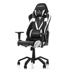 Кресло DXRacer OH/VB03/NW Valkyrie Series, компьютерное, экокожа, цвет черный/белый