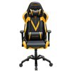 Кресло DXRacer OH/VB03/NA Valkyrie Series, компьютерное, экокожа, цвет черный/желтый фото 2
