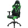 Кресло DXRacer OH/VB03/NE Valkyrie Series, компьютерное, экокожа, цвет черный/зеленый фото 1