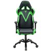 Кресло DXRacer OH/VB03/NE Valkyrie Series, компьютерное, экокожа, цвет черный/зеленый фото 3