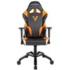 Кресло DXRacer OH/VB15/NOW Virtus Pro Valkyrie Series, компьютерное, экокожа, цвет черный/оранжевый/белый фото 2