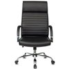 Кресло Бюрократ T-8010N/SL/BLACK для руководителя, хром, экокожа, цвет черный фото 2
