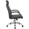 Кресло Бюрократ T-8010N/SL/BLACK для руководителя, хром, экокожа, цвет черный фото 3