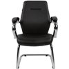 Кресло CHAIRMAN 495 для посетителя, экокожа, цвет черный фото 2