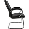 Кресло CHAIRMAN 495 для посетителя, экокожа, цвет черный фото 3