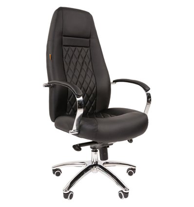 Кресло CHAIRMAN 950 для руководителя, экокожа, цвет черный