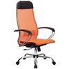 Кресло Метта Комплект 12 оранжевый для руководителя, сетка фото 1