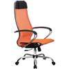 Кресло Метта Комплект 12 оранжевый для руководителя, сетка фото 2