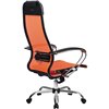 Кресло Метта Комплект 12 оранжевый для руководителя, сетка фото 3