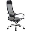 Кресло Метта Комплект 12 светло-серый для руководителя, сетка фото 3